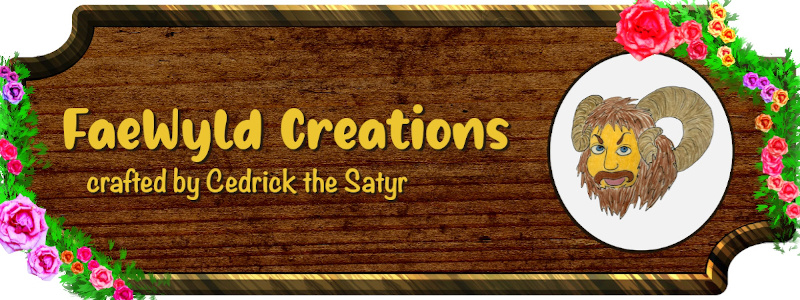 FaeWyld Creations, Leather crafted creations by Cedrick the Satyr